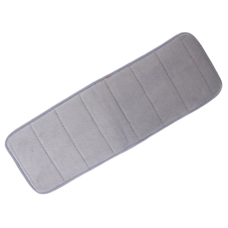 New Ultra Memory Cotton Keyboard Pad Soft Sweat-absorbent Anti-slip Wrist Elbow Mat Pad for Office Desktop Computer Table - Цвет: Light gray