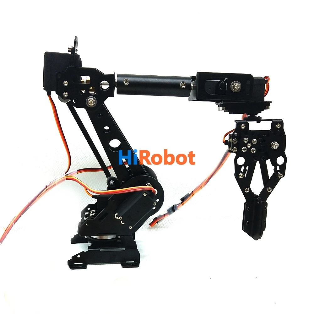 

Metal Mechanical Arm 6 Axis Rotating Smart Robot kit, High Torque Servo, with Mechanical Claw CL-3, For DIY course teaching
