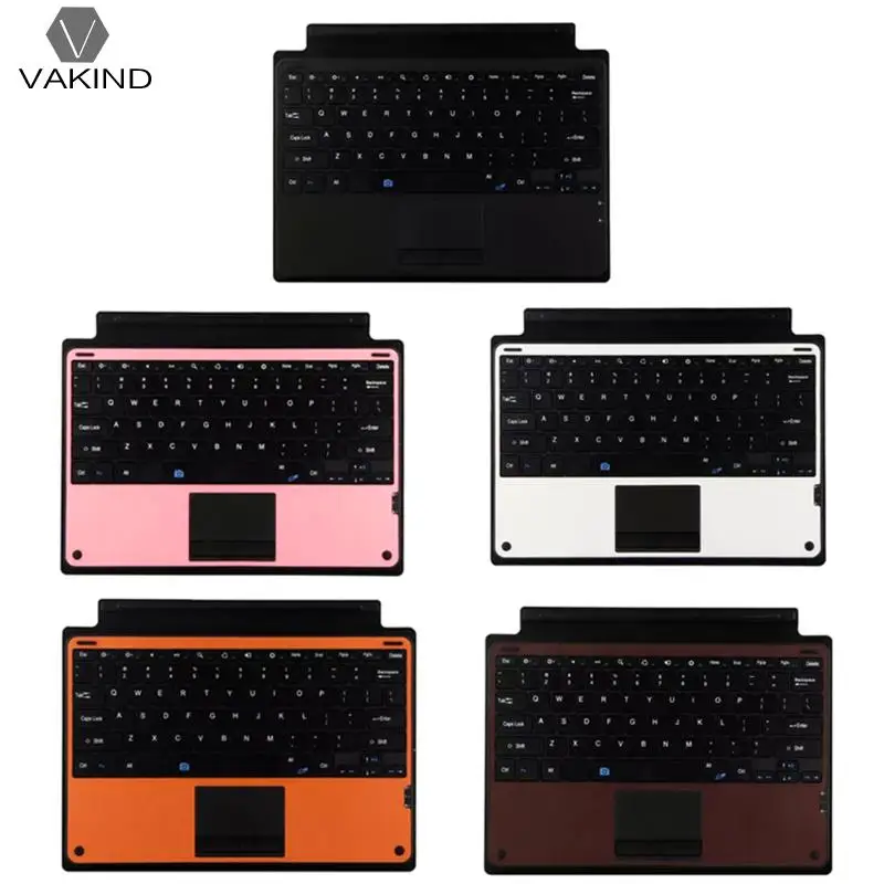 

Ultra Slim Thin Wireless Bluetooth Keyboard Multi-touch PU Leather Teclado Sem Fio Klavye for Microsoft Surface Pro3 Pro4 Pro5