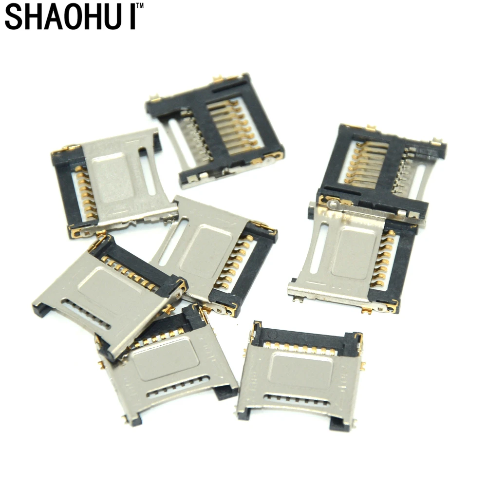 

20pcs/lot original TransFlash TF Micro SD Card Socket Adapter Automatic Push/Push Type free shipping