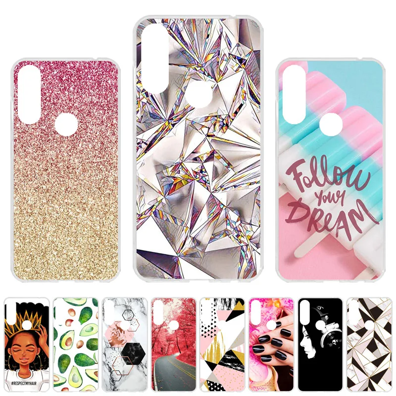 

Soft TPU Case For Asus Zenfone Max Plus M2 ZB634KL Cases Silicone For Asus Zenfone Max Shot ZB634KL Covers Flower Animal Fundas