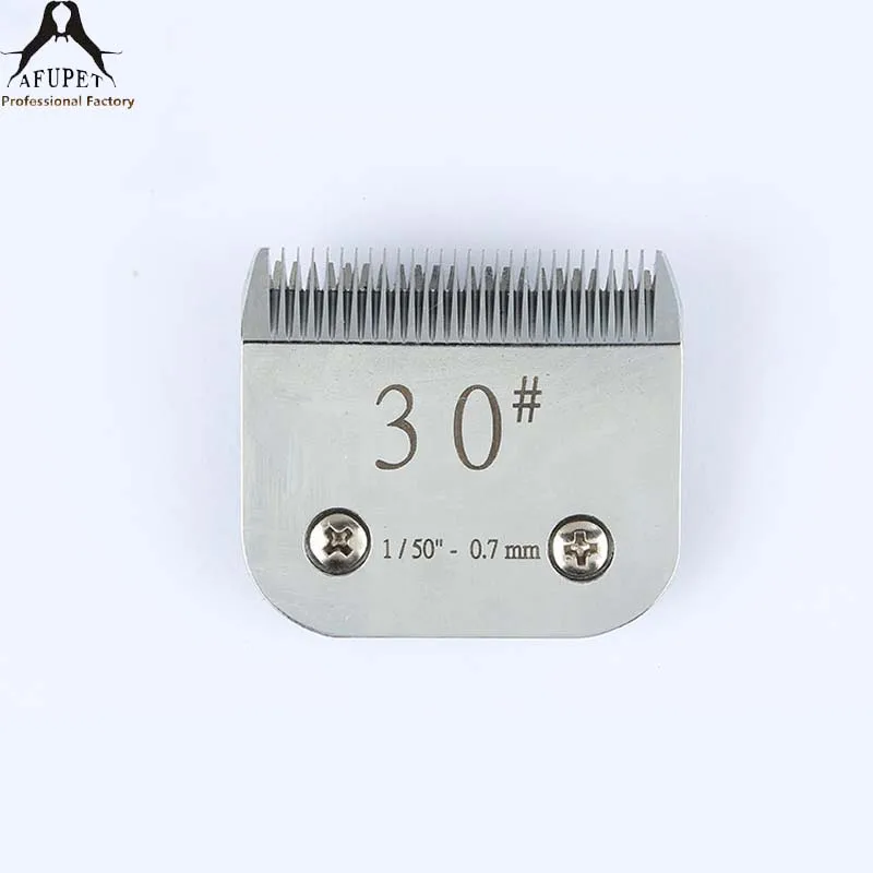 10pc/lot stainless steel or ceramic pet grooming clipper blade pet 0