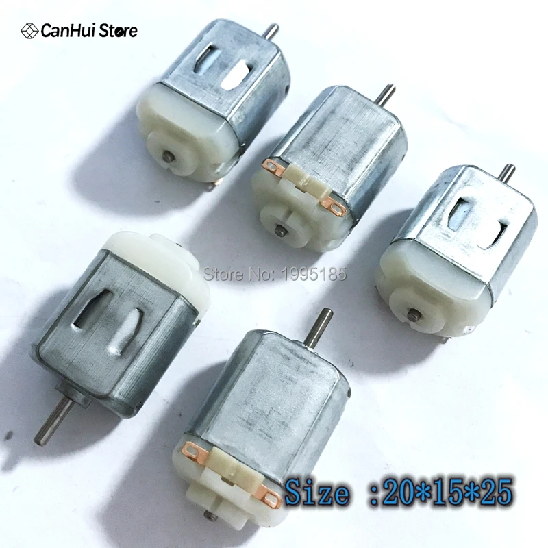 

10PCS Micro 130 Pony Up To Four Drive dc motor Small Motor Production Of 3V DC Motor for DIY Toys Hobbies Smart Car