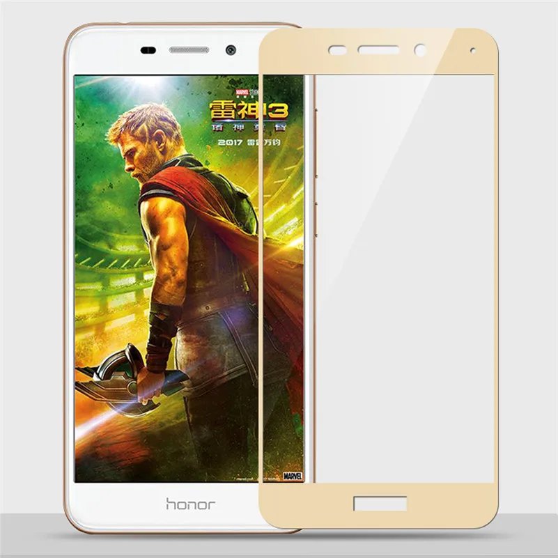 9H полное покрытие закаленное стекло для Huawei Honor 6C защитная пленка Защитное