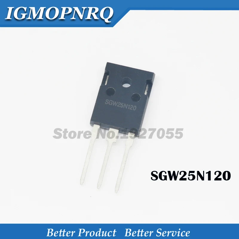 

5pcs SGW25N120 TO-247 25N120 TO-3P IGBT new original W25N120