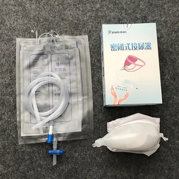 

Bedridden elderly urinary bag patient urinal Male/female adult urine collector incontinence urinal