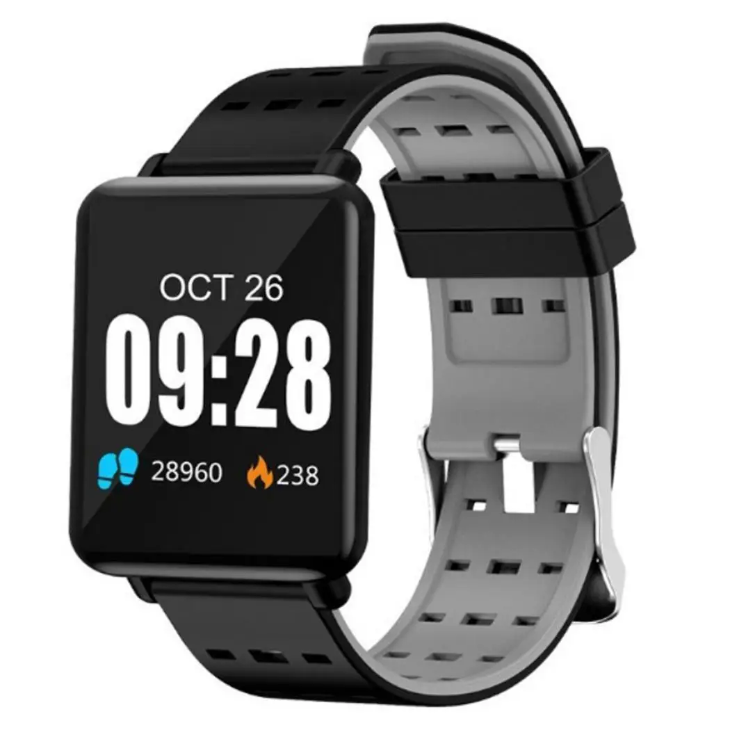 

Waterproof Smart Watch Digital Buckle Closure IP67 Bracelet Health Touch USB 2.0 Wristbandr Smartwatch Sport Watch for android