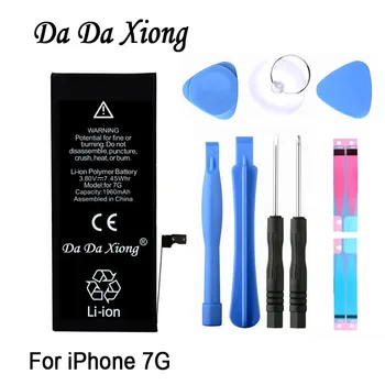 

Original Da Da Xiong Battery For Apple iPhone 7 7G 1960mAh Real Capacity With Machine Tools Kit Replacement Batteries