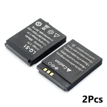 2pcs/lot 3.7V 380mAh Rechargeable Battery For Smart Watch dz09 SmartWatch Battery Replacement Battery For Smart Watch dz09