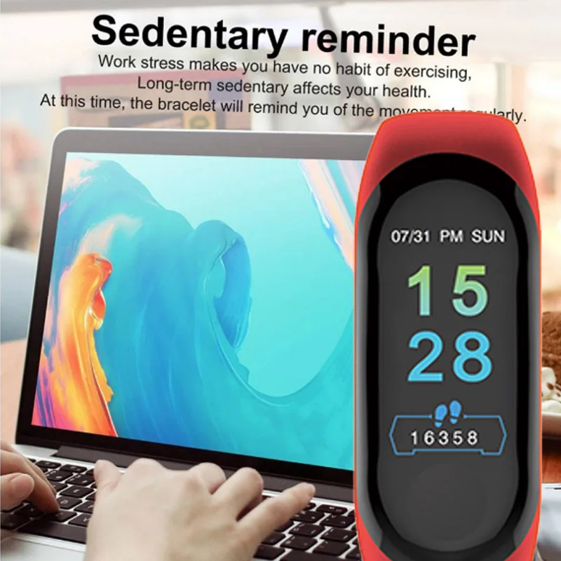 Wearpai M3 Цвет Экран умные часы кровяное Давление кислородом HR активности FitnessTracker