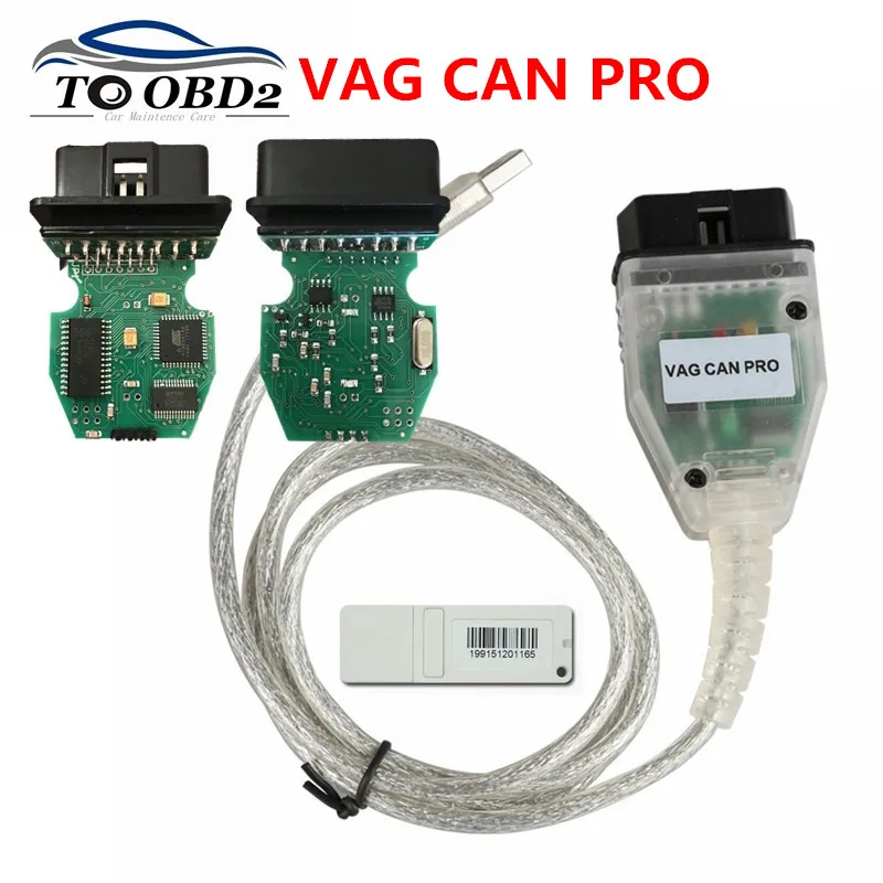 VAG CAN PRO V5.5.1 с FTDI FT245RL чип VCP OBD2 Диагностический интерфейс USB кабель Поддержка Can Bus UDS K Line для AUDI
