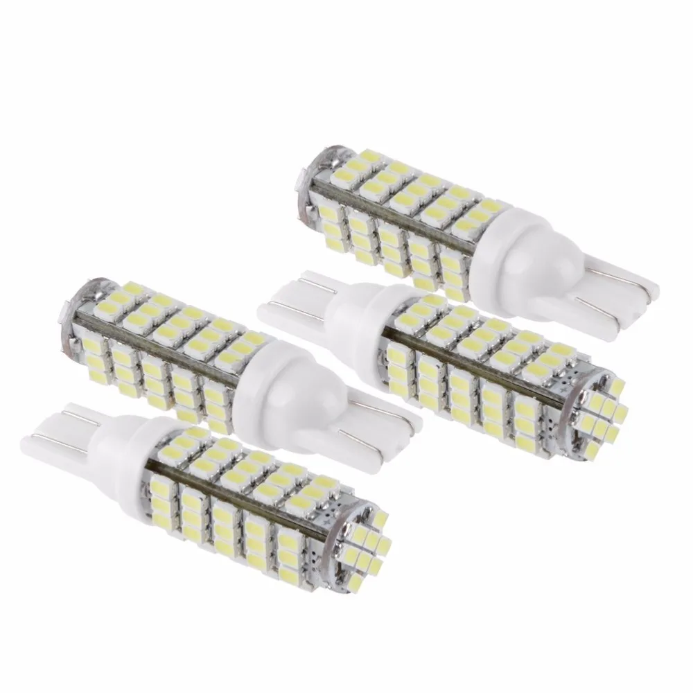 

4 Pcs Lampadas t10 Pingo 68 Leds +brilho T10 194 W5w Carro Moto 12v