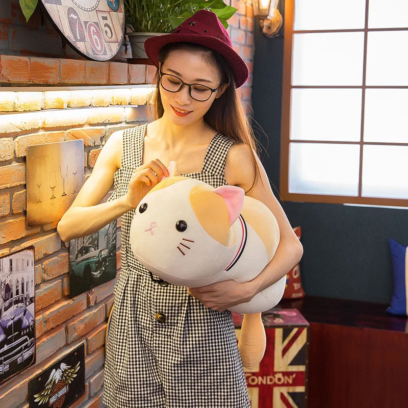 Kawaii Cat плюшевая игрушка подушка кукла девочка подарок на день рождения мягкие и