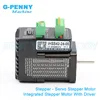 Nema17 Closed loop Integrated Stepper servo motor with driver 0.5Nm 1.2A Servo-stepper motor & drive Hybrid stepper servo motor ► Photo 3/6