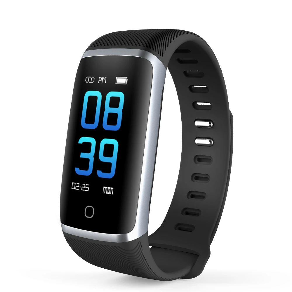 

696 Q16 Smart band Color Screen Heart Rate Monitor Smart bracelet Sport Wristband Smart Band Fitness Tracker VS Mi Band 1S