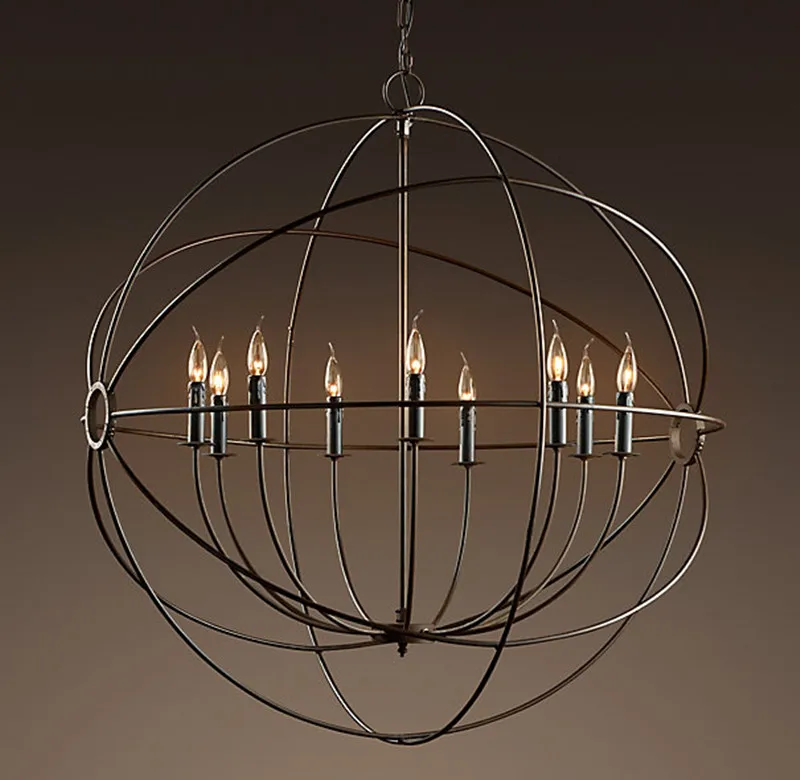 Focaults Orb Chandelier-5