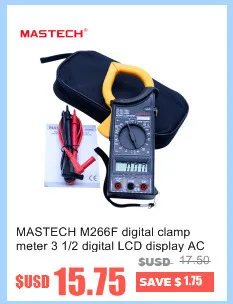 MASTECH MS2101 AC/DC 1000A цифровой зажим Цифровой мультиметр Гц/C клещи измеряется Емкость Частота температуры