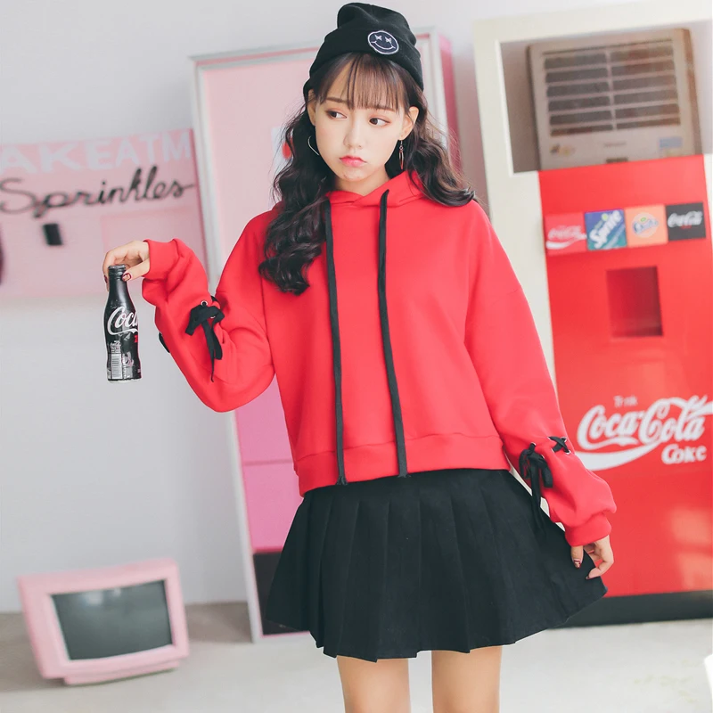 Princess sweet lolita Hoodies Japanese girl cute hoodies Institute wind