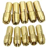 10PC/Set 0.5-3.2mm Copper Small Electric Drill Bit Collet Micro Twist Chuck Adapter Power Hand Rotory For DIY Tools Convenient ► Photo 3/6