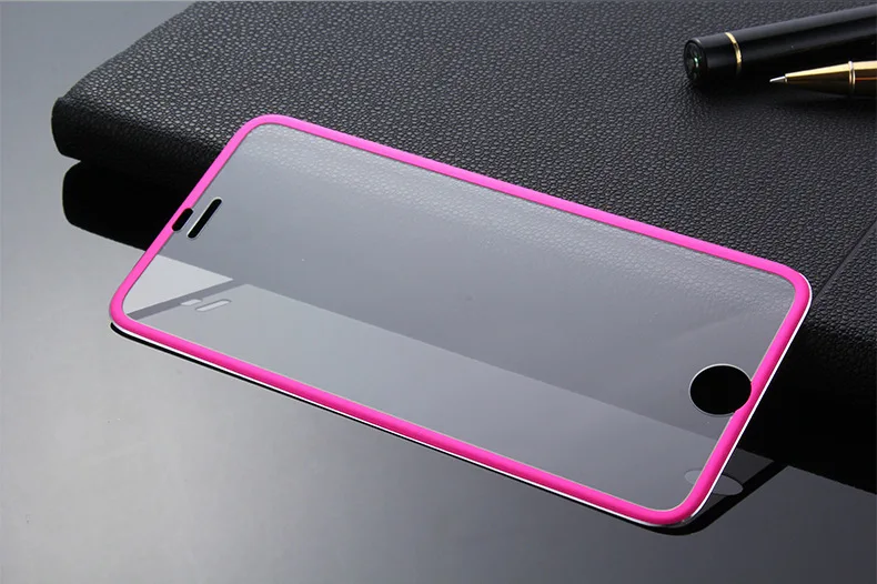 10 шт 3D полное покрытие Защитное стекло для iphone 6 6s 7 8 plus x Алюминиевый сплав защита
