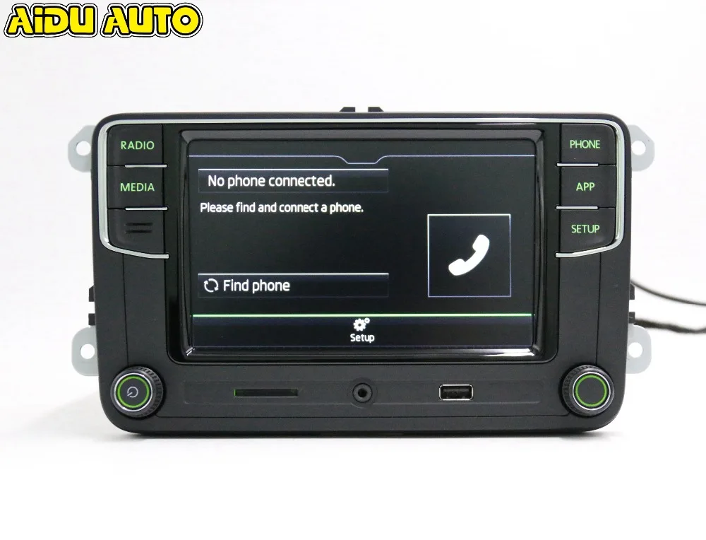 AIDUAUTO Carplay Noname RCD330 RCD330G Plus радио зеленая подсветка для Skoda Octavia fabia 6RD 035 187 B 6RD035187B