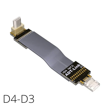 

Angled Micro HDMI Micro HDMI 2.0 Male to Female Cable Extension Cord Type D-D 5 /10 /15 /20 /30 /50 /80 / 100 cm 4Kx2K@60Hz D4D3