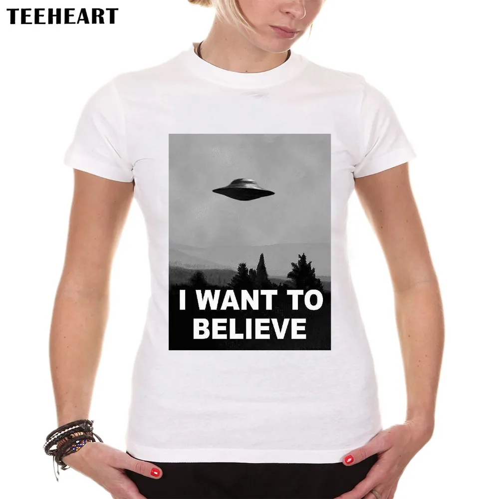 

TEEHEART Aliens T Shirts Women Funny Cheap Short Sleeve Tee Shirt Modal Comfortable Teenagers T-shirts a330