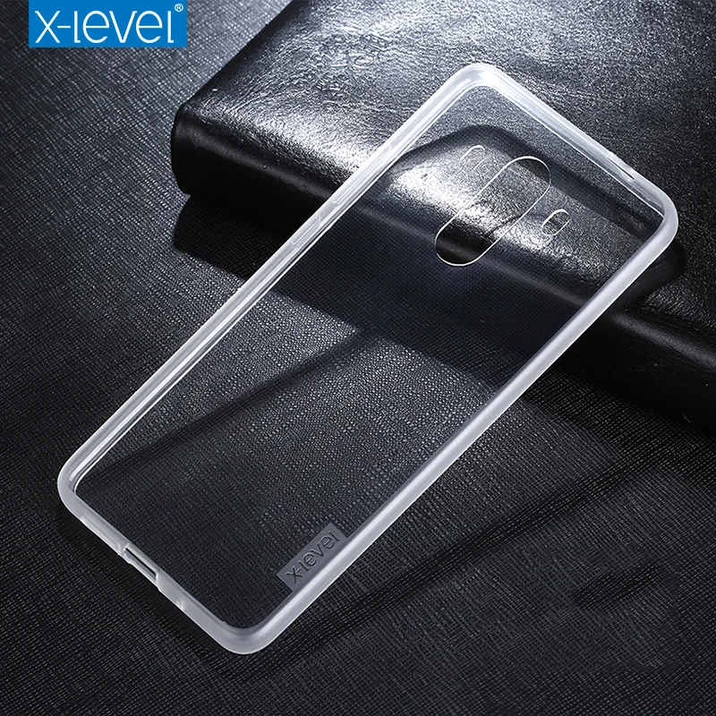 X-Level Case For Huawei Mate 10 High Quality Soft Silicone Cases Ultra thin Transparent TPU huawei mate pro Cover |