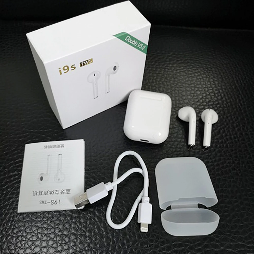 

I9S TWS Wireless Earphones Bluetooth 5.0 Headphones Auriculares Earpieces Wireless Bluetooth Headsets for Xiaomi Smart Phone Tws