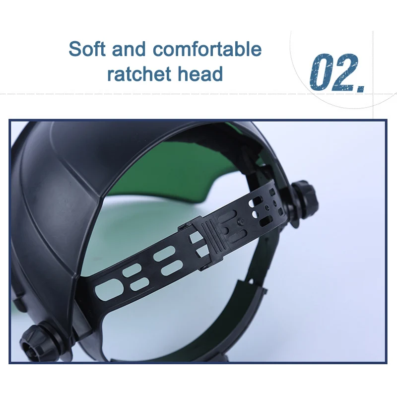 

Welding Helmet Clear Lens Anti-shock Eye Protective Face Shield Mask JFlyer