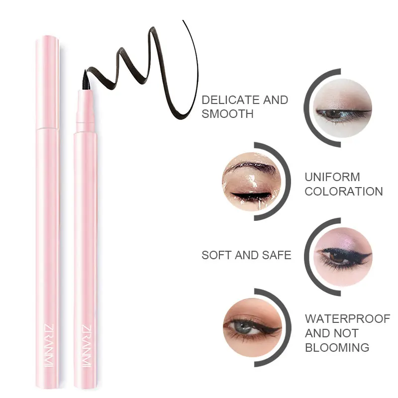Beauty Woman Eyeliner Pencil Eye Liner Pen Black Major Fashion Smooth Long Lasting Makeup