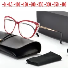 Кошачьи солнцезащитные очки, фотохромные очки для близорукости, очки для женщин, компьютерная оптическая оправа для очков NX