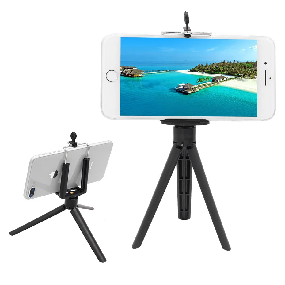 

Mini Tripod for Phone, Smartphone Video Tripod Stand Handle Grip Universal Octopus Mini Tripod Stand Gorillapod Mount for iphone