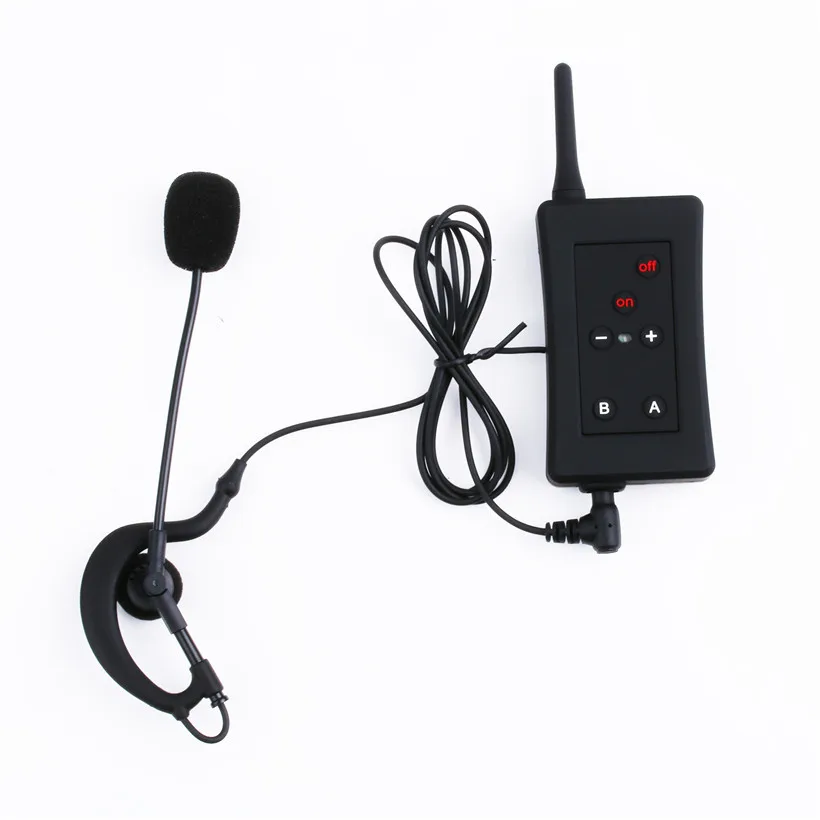 4 шт. беспроводные дуплексные Bluetooth гарнитуры FBIM 1200M с FM радио 800 мАч|bt interphone|referee