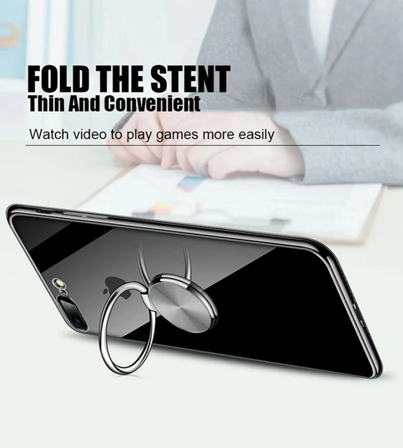 Finger Phone Ring Holder 360 Degree Mobile Phone Holder Stand For Samsung S9 Plus iPhone Universal Cell Phone Finger Ring Holder (12)