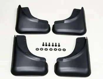 

Automotive 4PCS Rear Car accessory Mudguard Mud Flaps Splash Guard Fit For 2002 2003 2004 2005 Audi A4 B6 Saloon Sedan Free Ship