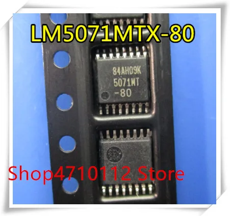 NEW 10PCS LOT LM5071MT 80 LM5071MT 80 NOPB LM5071MTX 80 LM5071MT 5071MT 80 TSSOP 16