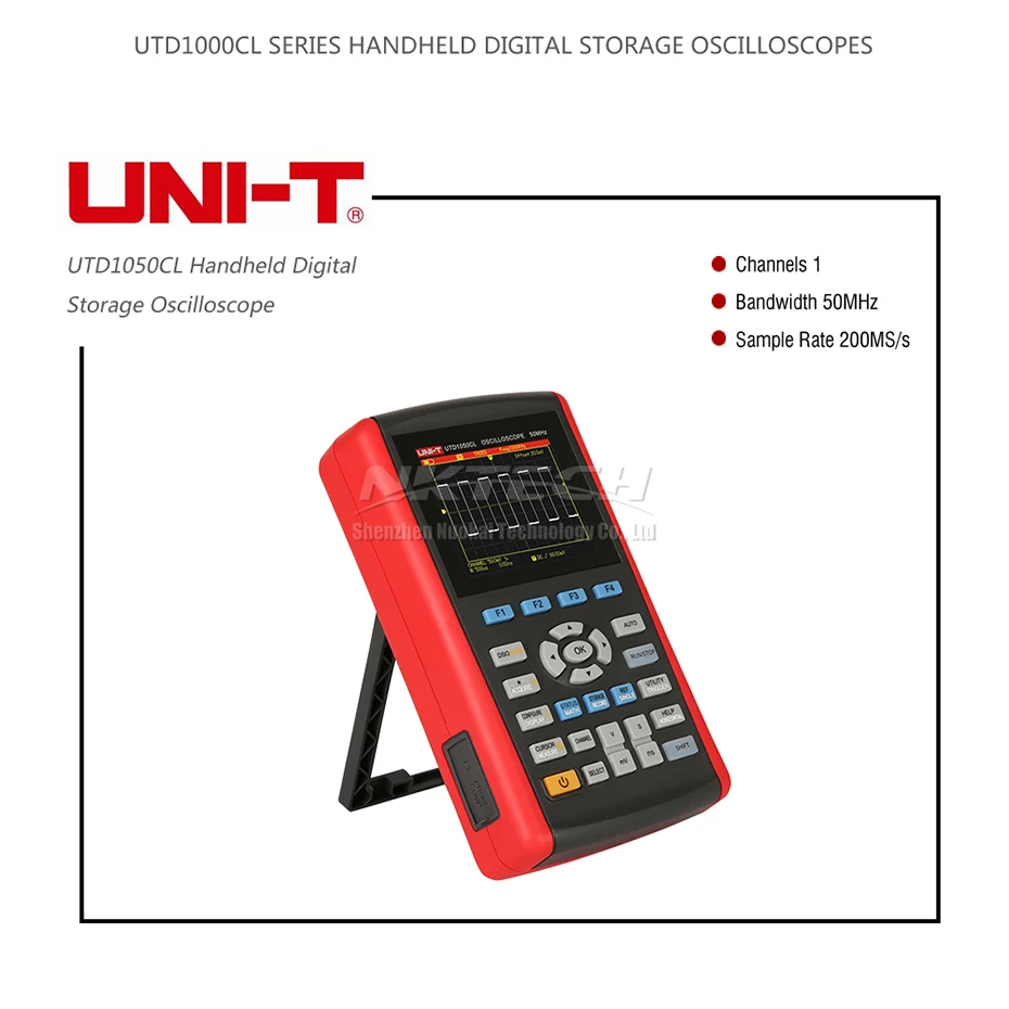 UNI-T UTD1050CL UTD1025CL портативный цифровой осциллограф Scopemeter мультиметр Сфера метр TFT полностью автоматическая шкала 50 МГц AC DC Ом F