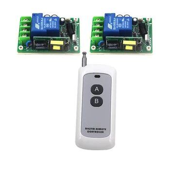 

Free Shipping Remote Control Lightswitch 3 Working Ways 85V-250V 30A 110V Wireless Remote Control Light Switch SKU: 5276