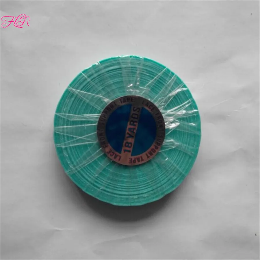 

Adhesive Wig Tape 1 Roll Double Sided Tape For Hair Extension 1cmx18 Yards Double Sided Wig Tape Blue Color Hair Tape