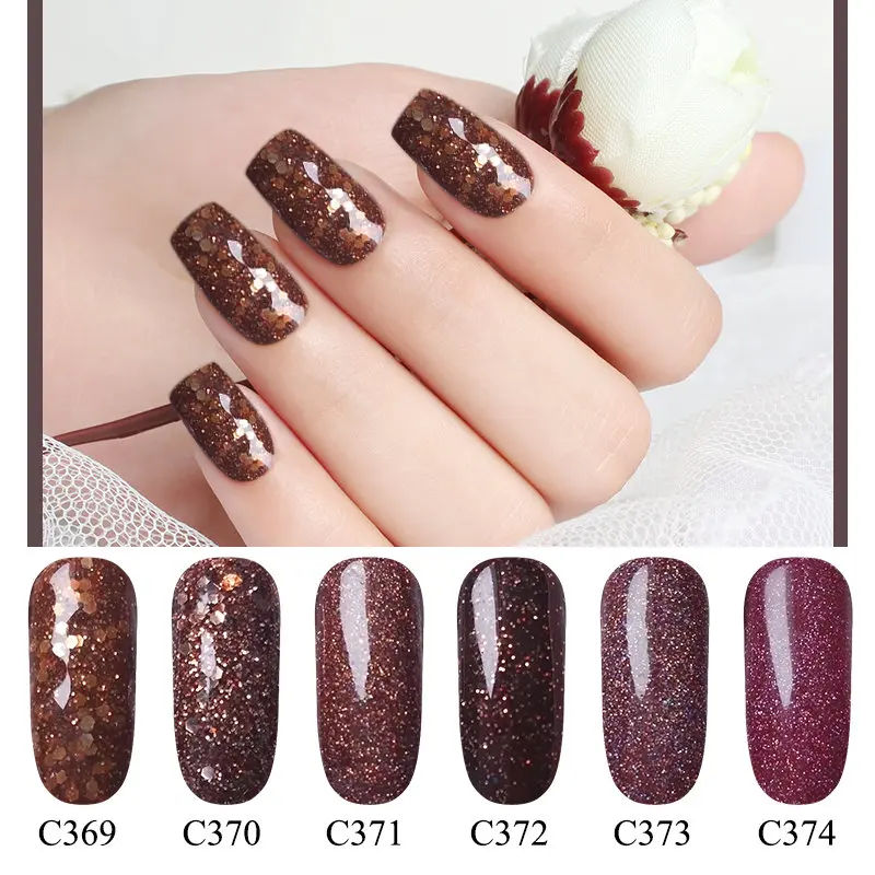 

m.ladea long lasting 5ml soak off gel polish glitter nail varnish 1 jar painting UV&LED nail gel buliding
