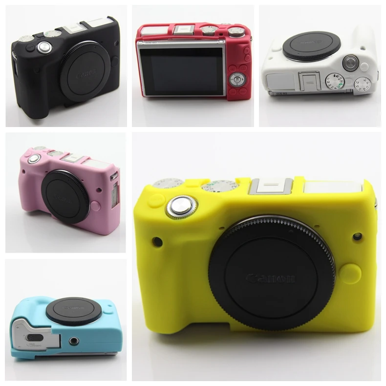 Soft Silicone Rubber Camera Protective Body Cover Case Skin Camera case