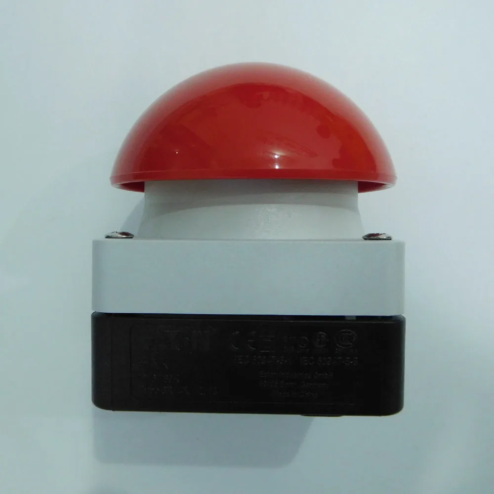 IP67 IP69K 1 NO + NC флуоресцентный/KC11/1 229746 красный гриб Аварийная остановка Кнопка