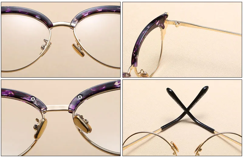 Ralferty, Королевский кошачий глаз, оправа для очков, женские Стразы, по рецепту, оптическая оправа для очков, черные винтажные очки Oculos F97329