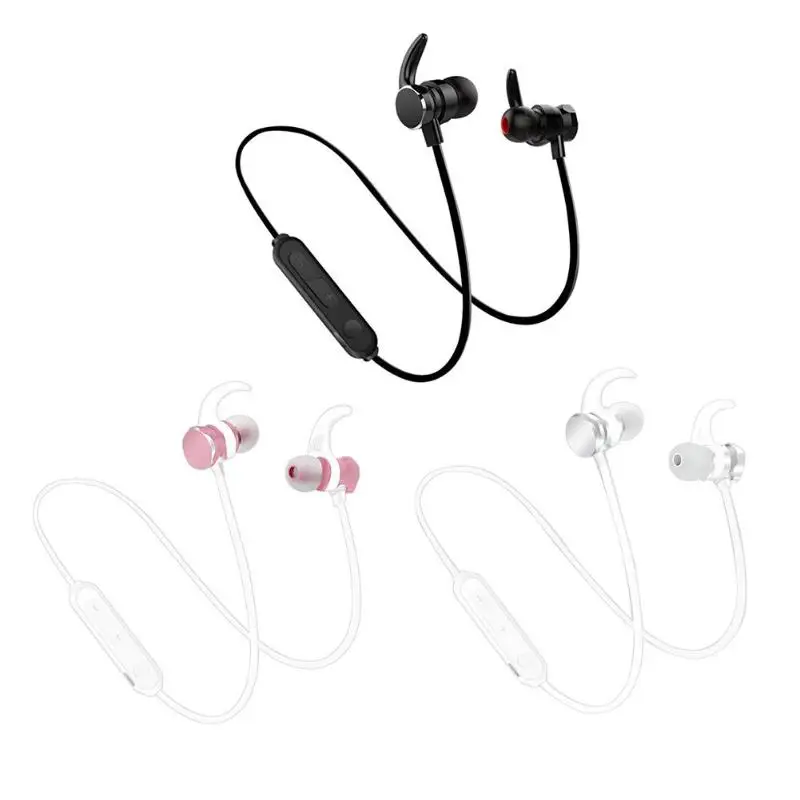 Портативный Удобный X3S Bluetooth 5,0 Беспроводная Магнитная гарнитура спортивные наушники с микрофоном для бега