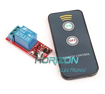 

1 Channel Infrared Switch Relay Driving Module Board 12V Remote Controller M165