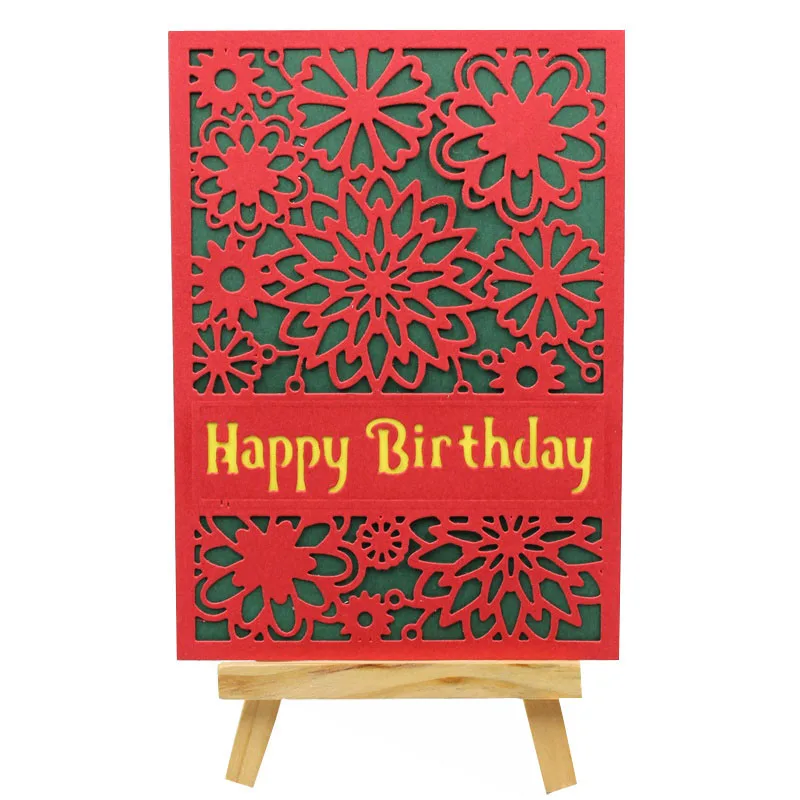 Рамка с цветами металла трафареты для пресс-формы плетения браслетов