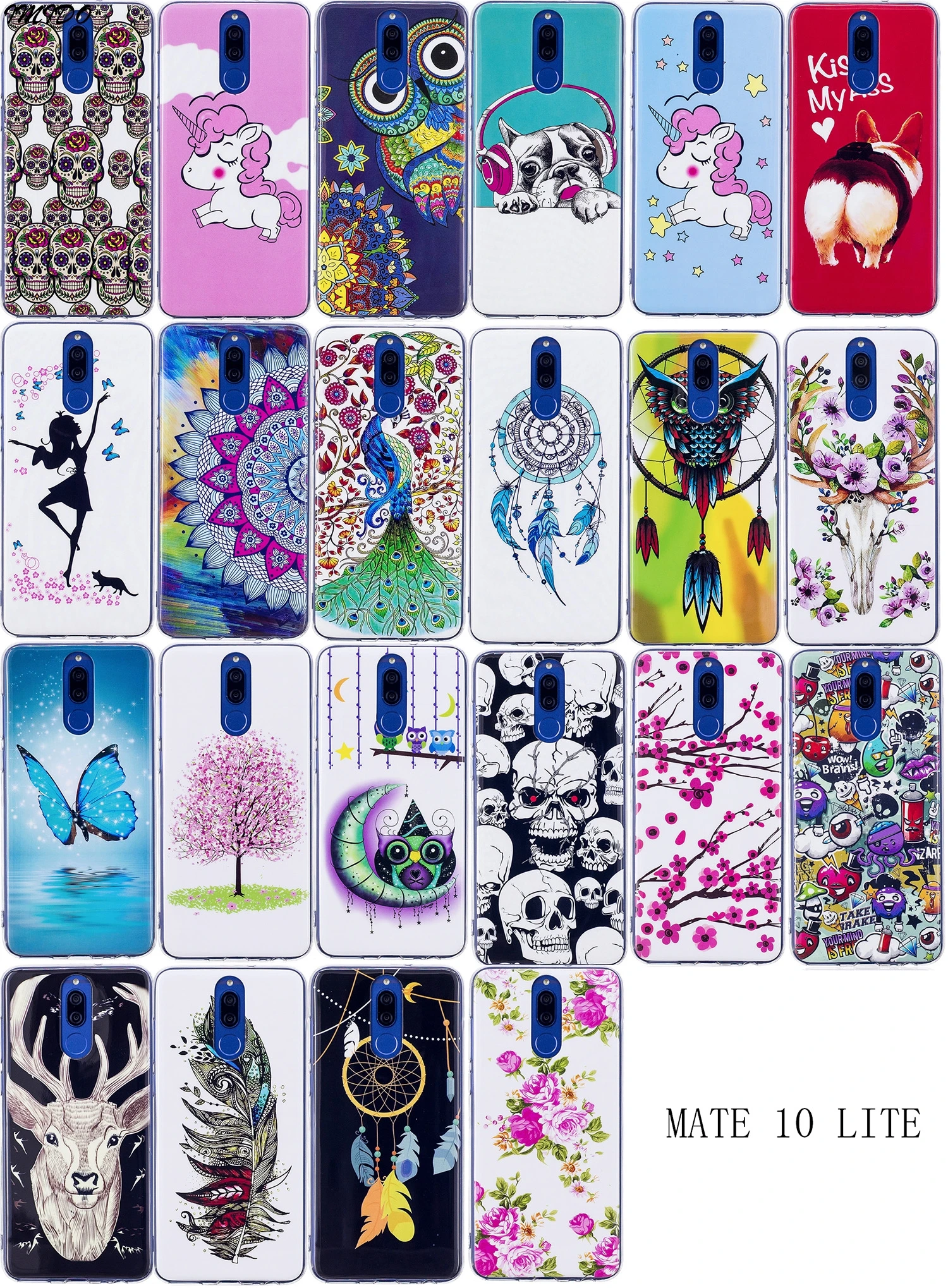 Case For Huawei RNE L21 Mate 10 Lite Cover Huawei RNE L21 Coque Huawei ...