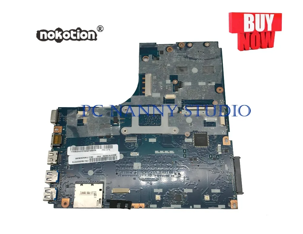 Low Price  PCNANNY LA-B291P FOR lenovo B50-45 N50-45 Mainboard laptop motherboard A6-6310 DDR3 tested