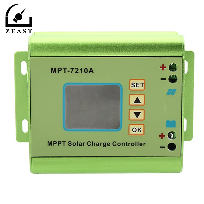 

Digital LCD Display Solar Panel Charge Controller 24/36/48/60/72V Boost Solar Battery Controllers MPT 7210A MPPT